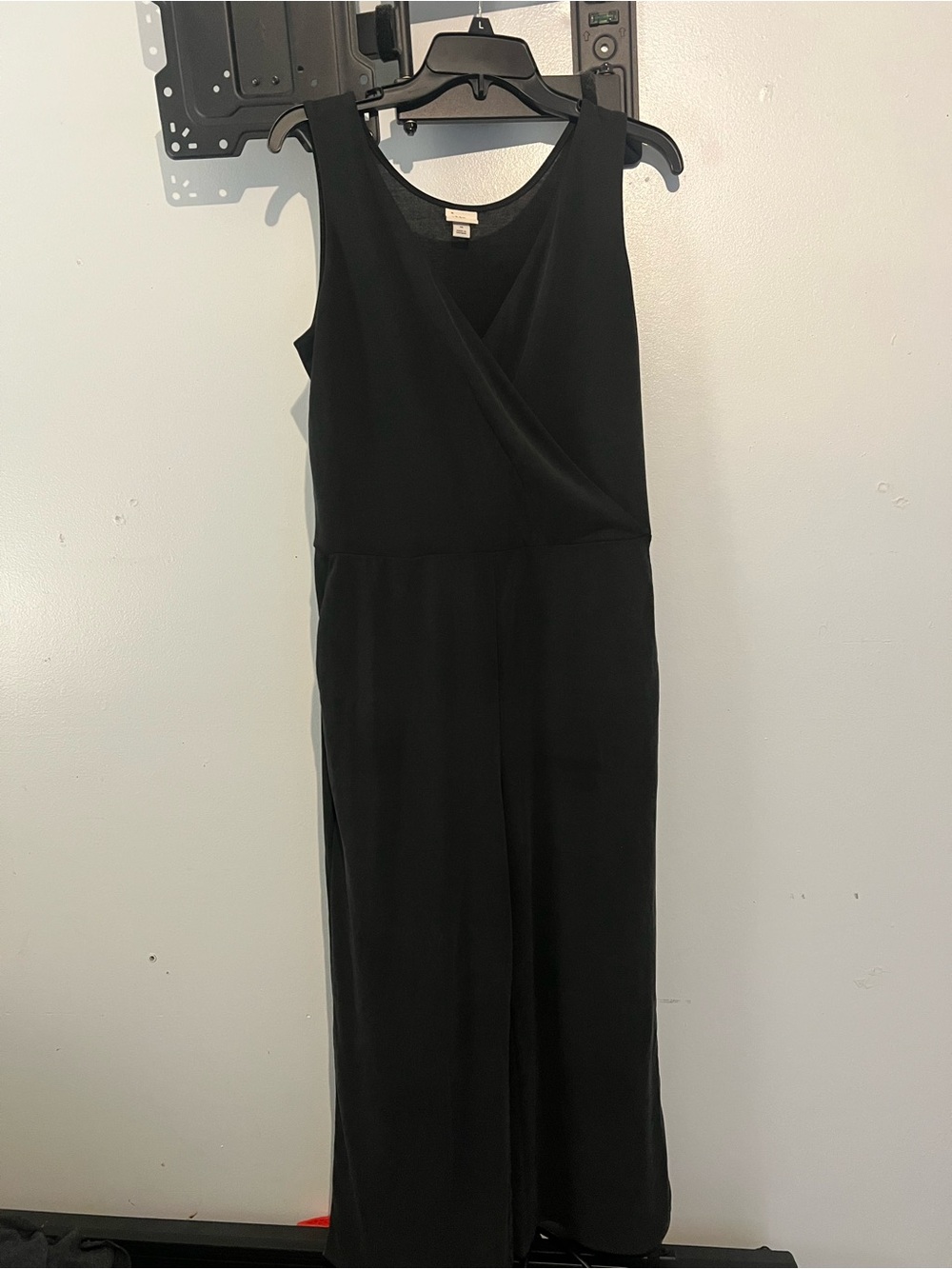 a new day Black Sleeveless V-Neck Jumpsuit